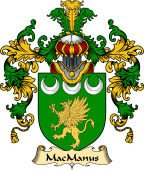 Irish Family Coat of Arms (v.25) MacManus