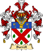 English Family Coat of Arms (v.25) Burrell