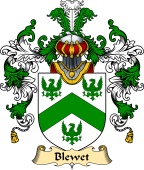 English Family Coat of Arms (v.25) Blewet