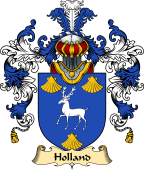 Irish Family Coat of Arms (v.25) Holland