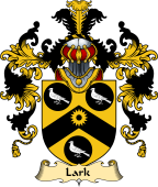 English Family Coat of Arms (v.25) Lark