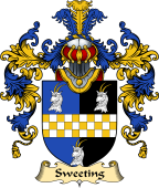 English Family Coat of Arms (v.25) Sweeting