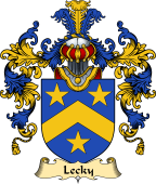 Irish Family Coat of Arms (v.25) Lecky