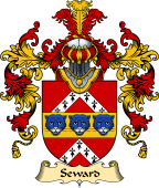 English Family Coat of Arms (v.25) Seward