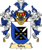 Welsh Family Coat of Arms (v.25) Talley (Chancellor of St. David’s)