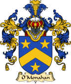 Irish Family Coat of Arms (v.25) O'Monahan