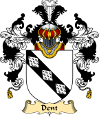 English Family Coat of Arms (v.25) Dent