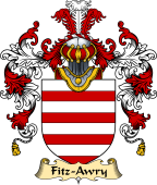 Irish Family Coat of Arms (v.25) Fitz-Awry