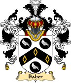 English Family Coat of Arms (v.25) Baber