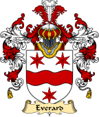 English Family Coat of Arms (v.25) Everard