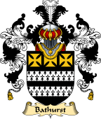 English Family Coat of Arms (v.25) Bathhurst