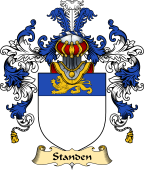 English Family Coat of Arms (v.25) Standen