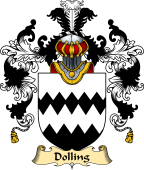 English Family Coat of Arms (v.25) Dolling