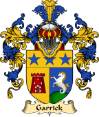 English Family Coat of Arms (v.25) Garrick