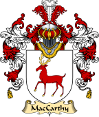 Irish Family Coat of Arms (v.25) MacCarthy or Carty