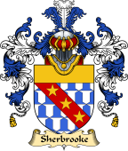 English Family Coat of Arms (v.25) Sherbrooke