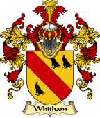 English Family Coat of Arms (v.25) Whitham