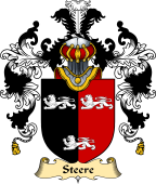 English Family Coat of Arms (v.25) Steer (e)