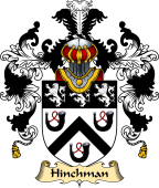 English Family Coat of Arms (v.25) Hinchman