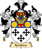 English Family Coat of Arms (v.25) Kershaw