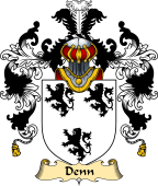 Irish Family Coat of Arms (v.25) Denn