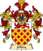 English Family Coat of Arms (v.25) Jeffrey