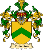 English Family Coat of Arms (v.25) Pinkerton