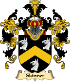 English Family Coat of Arms (v.25) Skinner