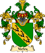 English Family Coat of Arms (v.25) Varley