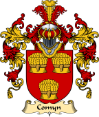 English Family Coat of Arms (v.25) Comyn