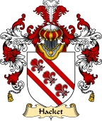 English Family Coat of Arms (v.25) Hacket