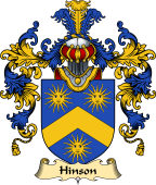 English Family Coat of Arms (v.25) Hinson