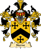 English Family Coat of Arms (v.25) Sterne