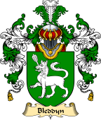 Welsh Family Coat of Arms (v.25) Bleddyn (AP MAENYRCH)