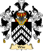 English Family Coat of Arms (v.25) Wise