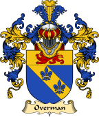 English Family Coat of Arms (v.25) Overman