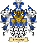 English Family Coat of Arms (v.25) Scrivener