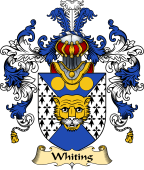 English Family Coat of Arms (v.25) Whiting