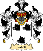 Welsh Family Coat of Arms (v.25) Cadell (King of Powys)