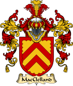 Irish Family Coat of Arms (v.25) MacClelland