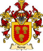 English Family Coat of Arms (v.25) Kemp