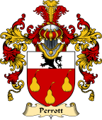 English Family Coat of Arms (v.25) Perrott