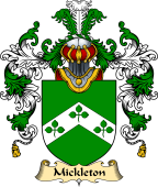 English Family Coat of Arms (v.25) Mickleton