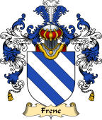 English Family Coat of Arms (v.25) Frene