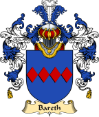 Irish Family Coat of Arms (v.25) Bareth