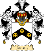 English Family Coat of Arms (v.25) Benson