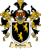 English Family Coat of Arms (v.25) Bafford