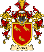 Scottish Family Coat of Arms (v.25) Carnes