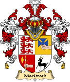 Irish Family Coat of Arms (v.25) MacGrath or MacGraw