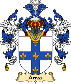 English Family Coat of Arms (v.25) Arras